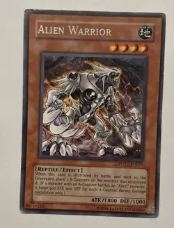 Alien Warrior Unlimited Edition Rare POTD-EN027 Yu-Gi-Oh! - Image 1