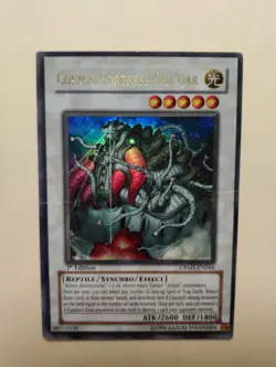 Yugioh! COSMIC FORTRESS GOL'GAR CRMS-EN044 Ultra Rare 1st Ed MP - Image 1