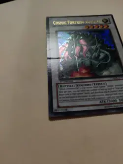 Yugioh! COSMIC FORTRESS GOL'GAR CRMS-EN044 Ultra Rare 1st Ed MP - Image 4