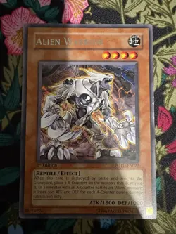 Yugioh Alien Warrior POTD-EN027 Power of the Duelist Unlimited - Image 1