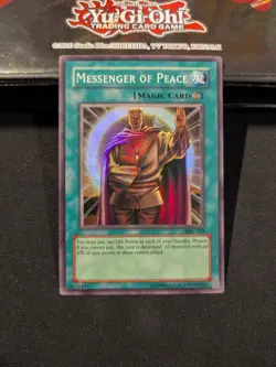 Messenger of Peace MRL-102 Magic Ruler Unlimited Super Rare CREASE/HP - Image 1