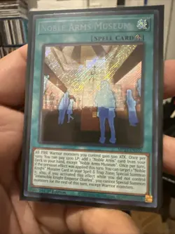Yugioh Noble Arms Museum MP24-EN102 1st Secret Rare Misprint - Image 1