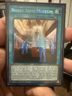 Yugioh Noble Arms Museum MP24-EN102 1st Secret Rare Misprint - Image 2