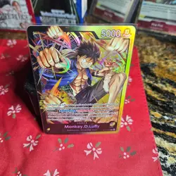 • Monkey.D.Luffy • ST13-003 SR Leader The Three Brothers Holo Foil One Piece TCG - Image 1