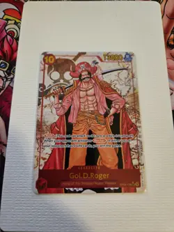 One Piece TCG Gol.D.Roger (Alternate Art) OP09-118 Emperors in the New World - Image 1