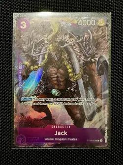 Jack [Online] ST04-008 One Piece Starter Deck 4: Animal Kingdom Pirates - Image 2