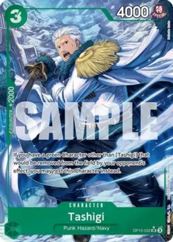 One Piece Tashigi (Parallel) - OP10-032 - SR - Foil, Near Mint Royal Blood - Image 1