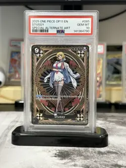 One Piece Stussy OP07-085 SP OP11 English PSA 10 GEM MINT - Image 1