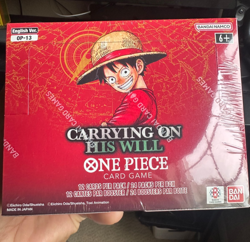 One Piece OP13 Carrying on His Will Booster Box Sealed English 810158833524 - Image 1