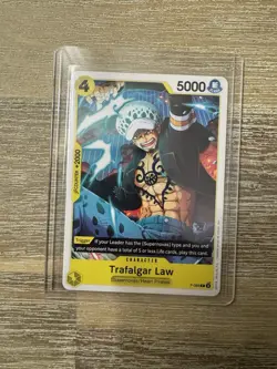 One Piece Premium Booster The Best Vol 2 Trafalgar Law P-088 Reprint - Image 1