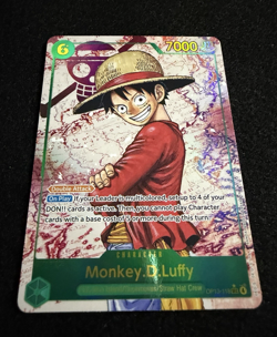 Monkey D Luffy SEC Alternate Art Parallel OP13-118 Carrying On His Will Alt - Image 2