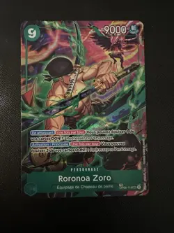 Carte One Piece Roronoa Zoro TR Op06-118 , Treasure Rare Op11 - FR - Image 1