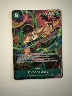 Carte One Piece Roronoa Zoro TR Op06-118 , Treasure Rare Op11 - FR - Image 5
