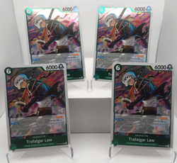 Trafalgar Law Playset - OP13-031 x4 - Carrying On His Will - One Piece TCG - Image 1