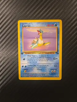 Lapras - 25/62 - Pokemon Fossil 1st Edition Rare Card WOTC VLP - Image 1