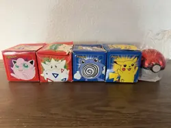 1999 Burger King Pokemon Card Collection Gold Plated, Set of 5 - Image 1