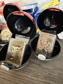 1999 Burger King Pokemon Card Collection Gold Plated, Set of 5 - Image 4