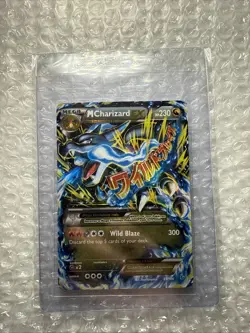 Mega M Charizard EX Flashfire Holo Ultra Rare Card 69/106 XY Pokemon card NM/M - Image 1