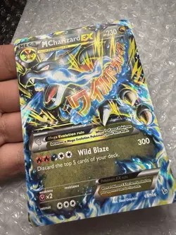 Mega M Charizard EX Flashfire Holo Ultra Rare Card 69/106 XY Pokemon card NM/M - Image 2