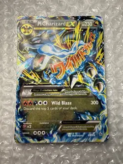 Mega M Charizard EX Flashfire Holo Ultra Rare Card 69/106 XY Pokemon card NM/M - Image 4