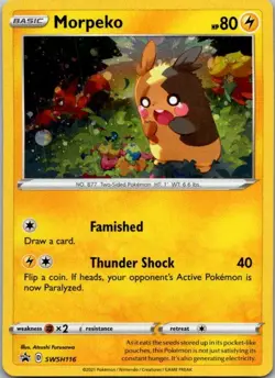 Morpeko - Promo SWSH: Sword & Shield Promo Cards SWSH116 NM - Image 1