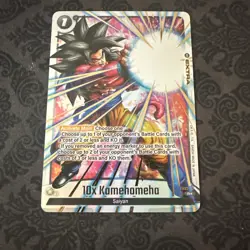 10 Kamehameha FB03-137 Alternate Art Dragon Ball Super Card SS4 - Image 1