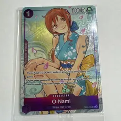 O-Nami (Illustration Box Vol.1) OP05-062 One Piece Promotion Cards Foil SEALED - Image 1