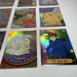 Vintage 1999 Pokemon Topps TV Animation 13 Card Lot all Holo Foil & Rainbow Foil - Image 2
