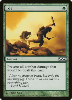 1x Fog - NM English MTG -Magic 2011 - Image 1