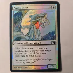 Odyssey MTG FOIL Auramancer Magic - Image 1