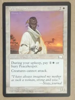 Peacekeeper - Weatherlight - Near Mint | MTG - Image 1