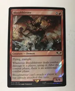 Bloodthirster (Surge Foil) Universes Beyond: Warhammer 40000 Foil - Image 1