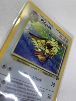 1999 Pokemon Jungle Set Holo Rare Pidgeot 8/64 Vintage - Image 2