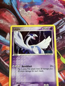 Pokemon Lugia EX Card Unseen Forces 29/115 Reverse Holo Rare - Image 5