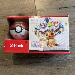 Pokemon Prismatic Evolutions ETB & Pokeball Bundle Sealed - Image 1