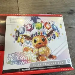 Pokemon Prismatic Evolutions ETB & Pokeball Bundle Sealed - Image 4