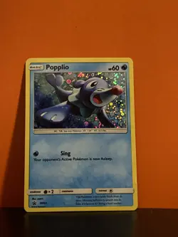 Pokemon TCG Popplio SM Black Star Promo SM03 Promo Holo - Image 1