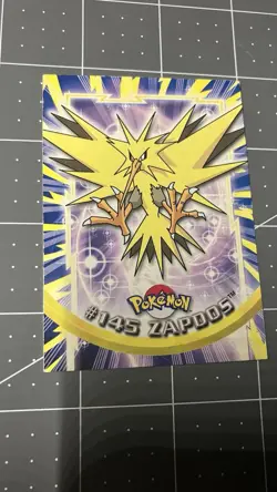 2000 Topps Pokemon TV Animation Edition Series 3 Non Holo #145 Zapdos - Image 1