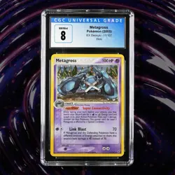 ✨ CGC 8 NM/MINT ✨ Pokemon 2005 EX Deoxys Metagross #11 Holo - Image 1