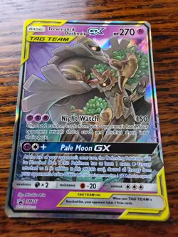 Trevenant & Dusknoir GX Tag Team - SM217 Sun & Moon Promo - Pokemon TCG LP - Image 1
