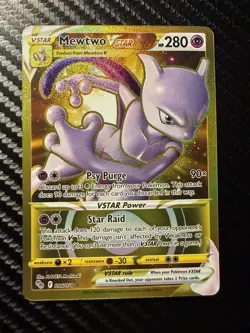 Mewtwo VSTAR (Secret) 086/078 Pokemon GO Holo - Image 1