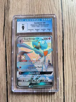 Pokemon Gardevoir Vmax Rainbow 76/73 Champions Path PSA CGC 9 Englisch - Image 1