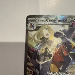 Pokemon Destined Rivals Cynthia's Garchomp EX Special Illustration Rare 232/182 - Image 3