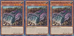 3x Infinitrack Brutal Dozer | MP20-EN162 | Common | 1st Ed | NM | YuGiOh - Image 1