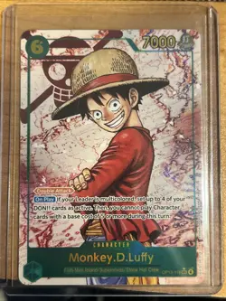 NM 💎 MONKEY D. LUFFY #118 (OP13-118) SEC ALT ART CARRYING ON HIS WILL ONE PIECE - Image 1