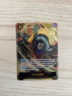 Crocodile OP14-120 Alt Art English AA SEC One Piece TCG Card Game - Image 1