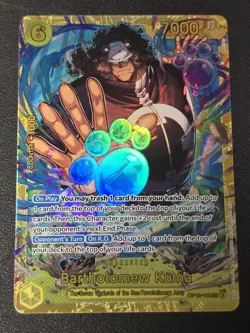 Bartholomew Kuma OP12-119 Legacy of the Master Foil One Piece TCG - Image 1