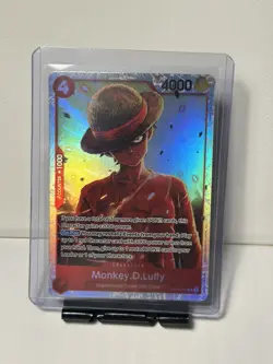 Monkey.D.Luffy OP12-015 - One Piece TCG - Legacy of the Master Foil NM English - Image 1