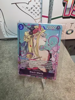 One Piece Black Maria (illustration Box Vol.2) SR OP08-074 Promo Sealed! - Image 1