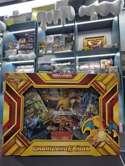 Pokemon TCG: Charizard-EX Box Fire Blast Card Game 820650802683 - Image 1